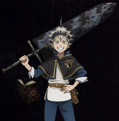 شخصية آستا في انمي بلاك كلوفر