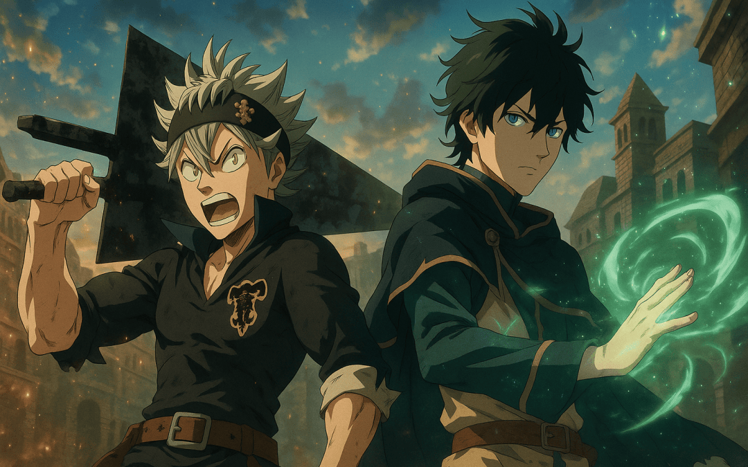 بلاك كلوفر: قصة الإرادة التي تتحدى السحر والقدر