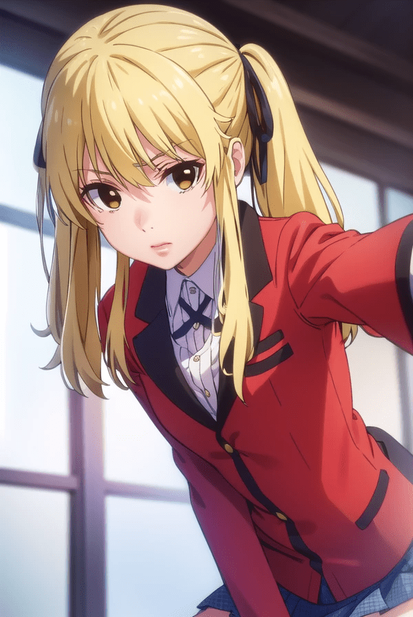 شخصية ماري ساوتومي في انمي Kakegurui