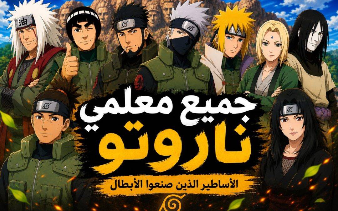مدربين ناروتو : الاساطير الذين صنعوا الابطال