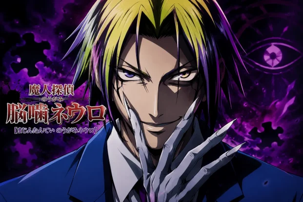 مراجعة انمي نيورو المحقق الخارق – Majin Tantei Nougami Neuro حين يأكل الشيطان جرائمك