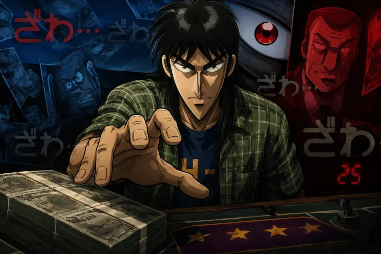 مراجعة انمي كايجي القصة الكاملة + شرح النهاية بالتفصيل