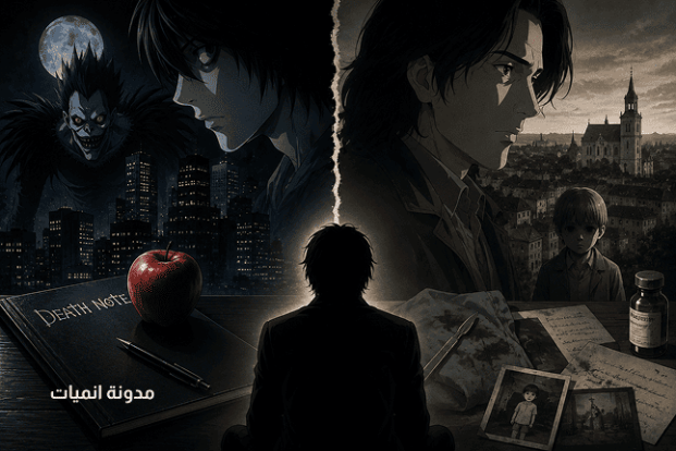 مقارنة بين انمي مونستر وديث نوت و أيهما يستحق وقتك أكثر؟
