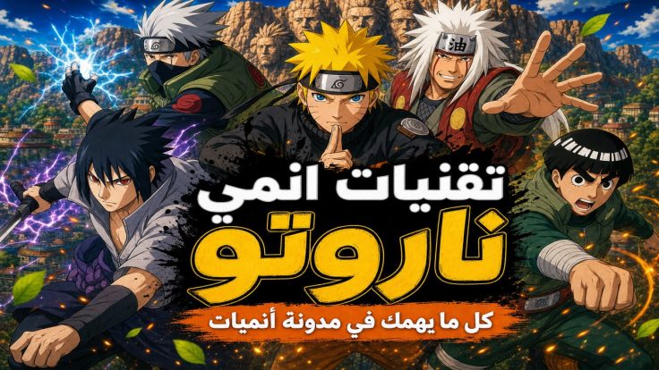 ناروتو — تقنيات انمي