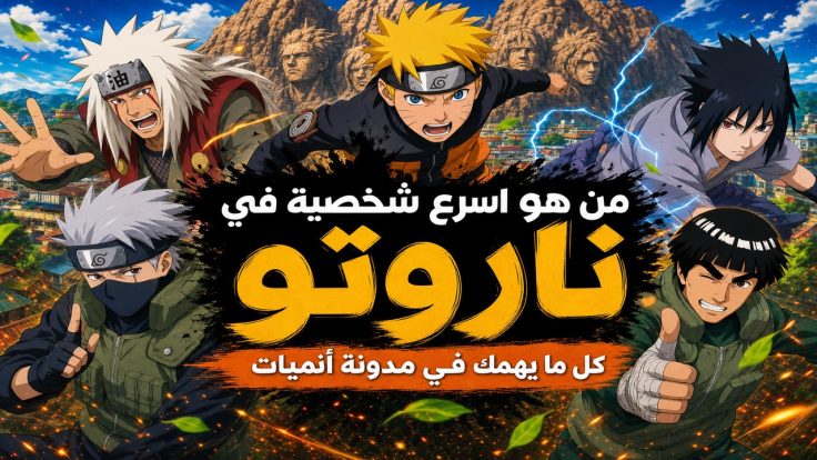 ناروتو — من هو اسرع شخصية في