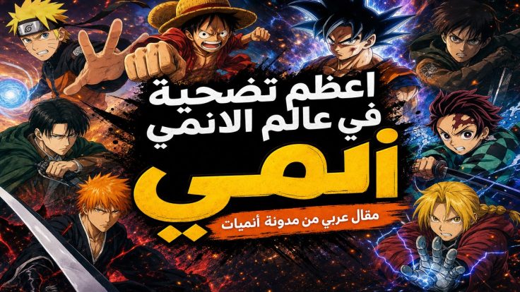 انمي — اعظم تضحية في عالم الانمي