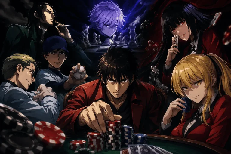 اليكم قائمة بأفضل 10 انميات مقامرة على الإطلاق من انميات