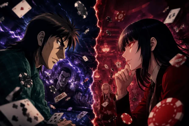 مقارنة Kaiji و Kakegurui أيهما تستحق مشاهدته فعلاً؟