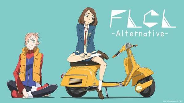 قصة انمي فلكل FLCL الجزء الأصلي حلقة بحلقة