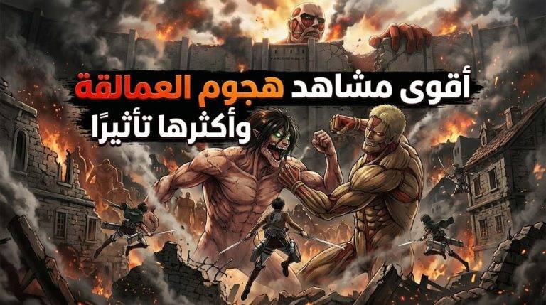 أقوى مشاهد هجوم العمالقة وأكثرها تأثيرًا