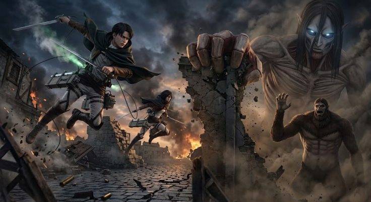 من أقوى شخصية في هجوم العمالقة .. ترتيب الأقوى وتحليل القوة